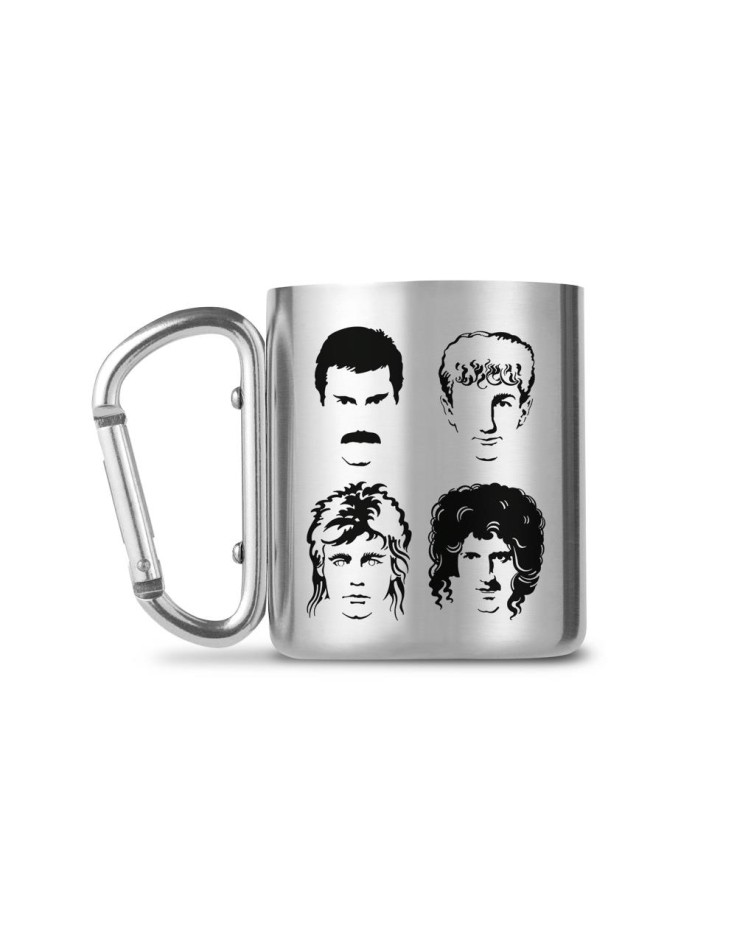 Queen Crest Carabiner Mug