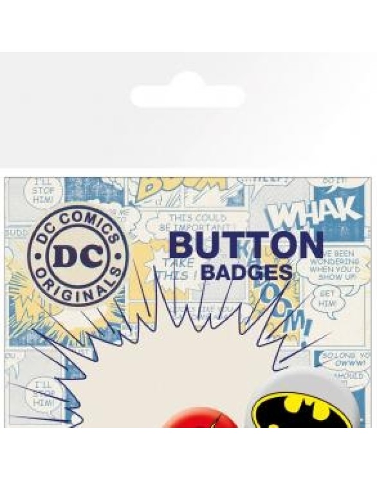 DC Comics Logos Badge Pack