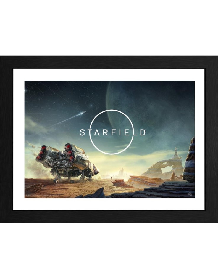 Starfield Landing 30 x 40cm Framed Collector Print