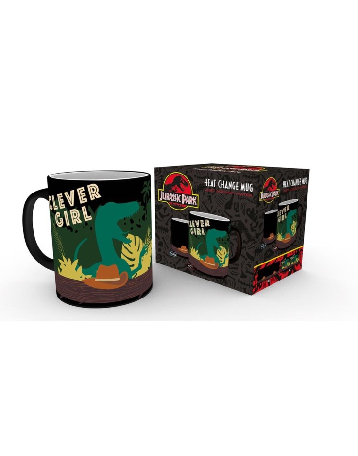 Jurassic Park Clever Girl Heat Change Mug