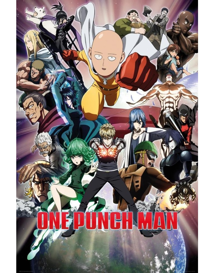 One Punch Man Group 61 x 91.5cm Maxi Poster