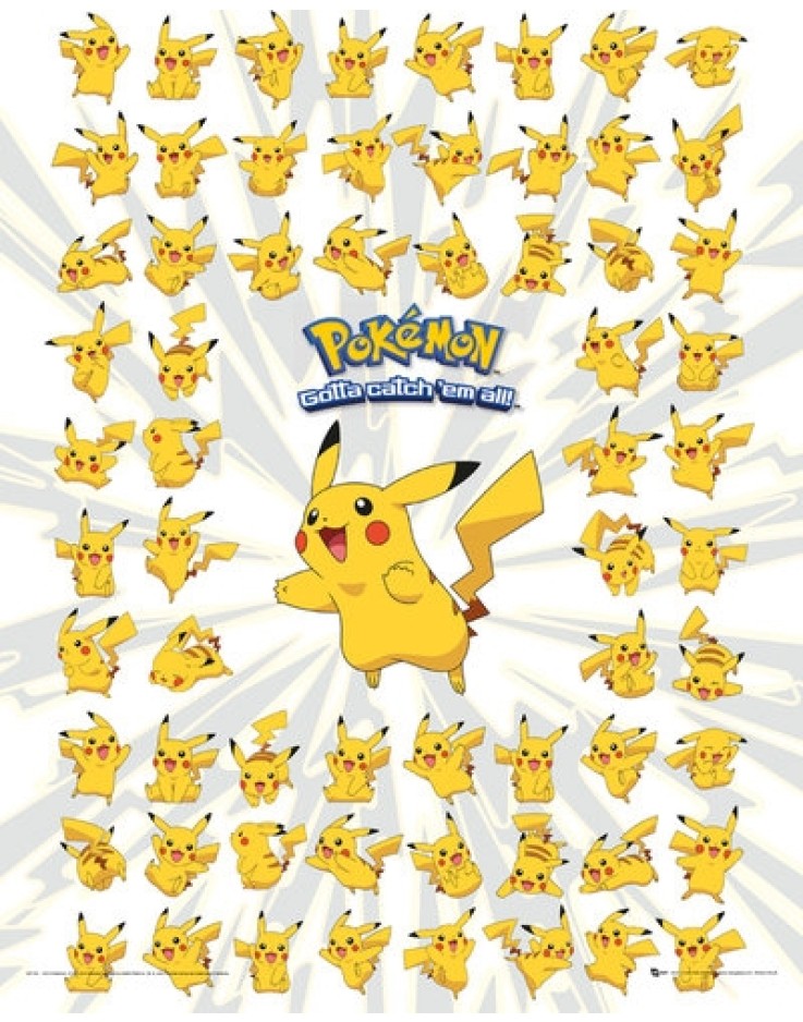 Pokémon Pikachu Mini Poster