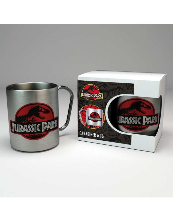 Jurassic Park Logo Carabiner Mug