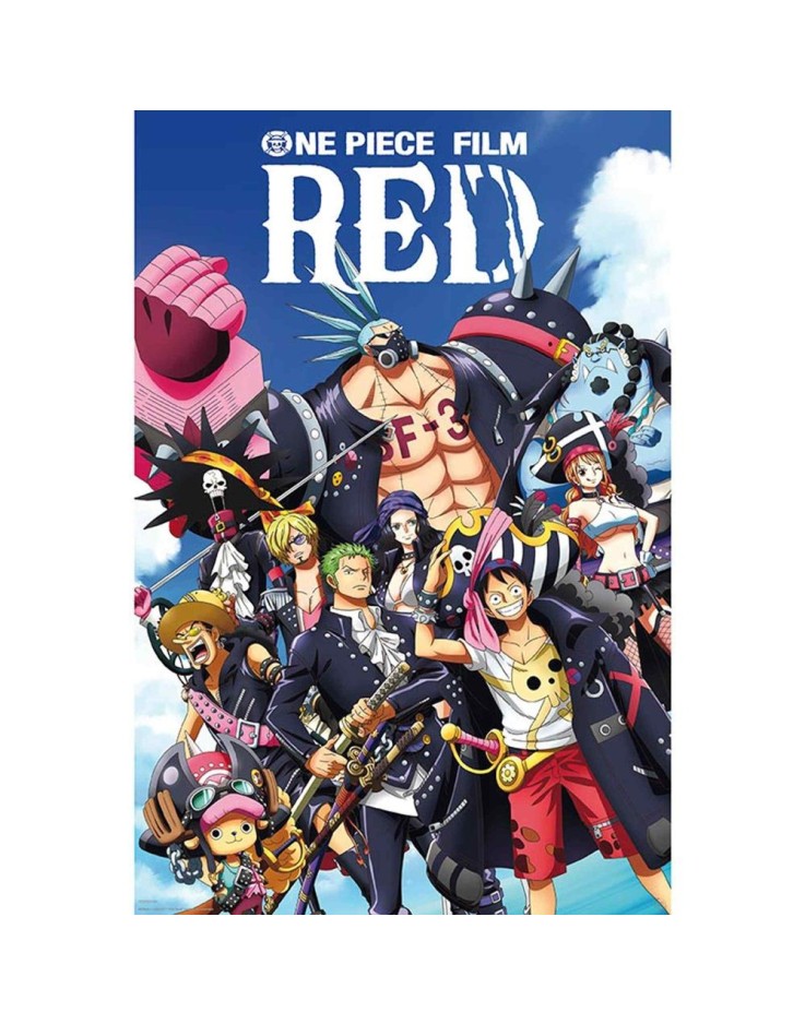 One Piece Red Full Crew 61 x 91.5cm Maxi Poster