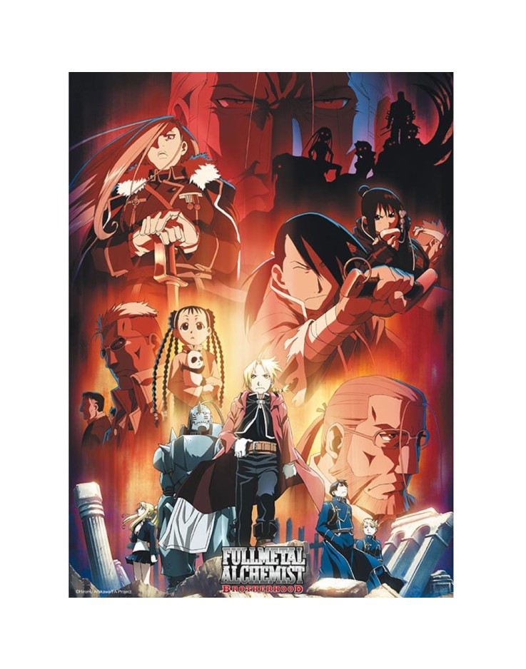 Fullmetal Alchemist Group 52 x 38" Chibi Poster