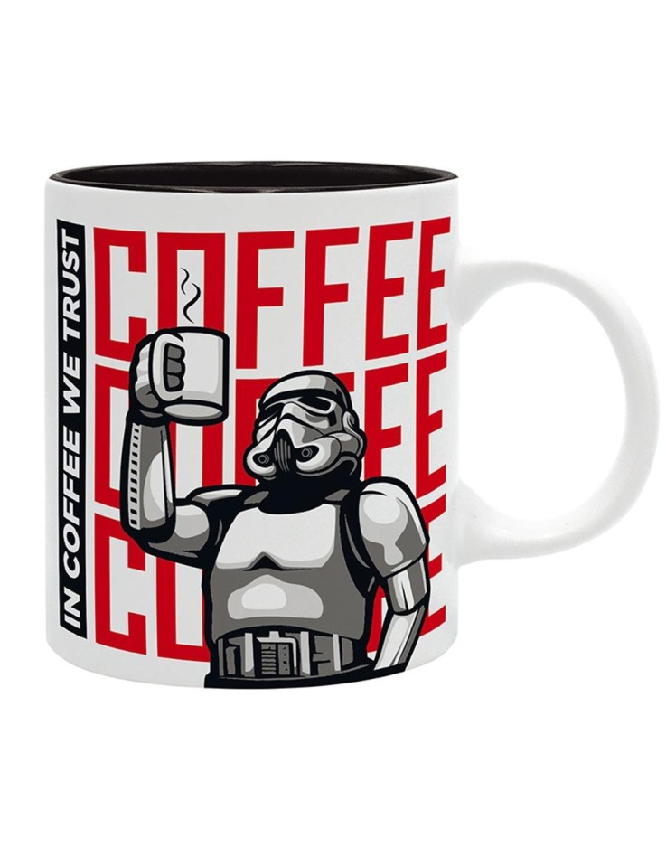 Original Stormtrooper In Coffee We Trust Mug