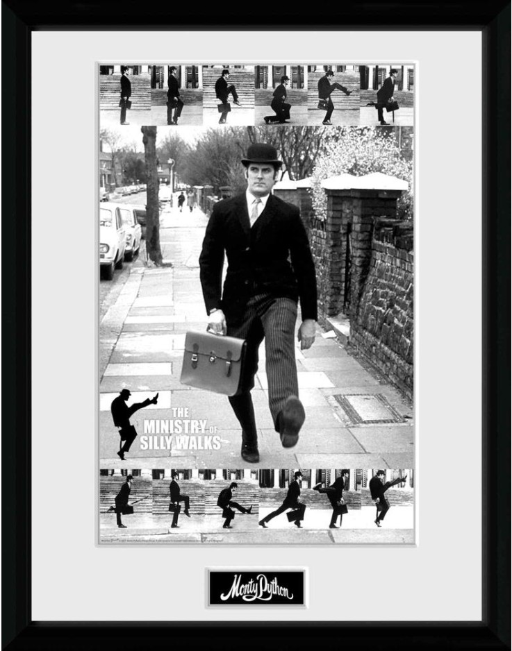 Monty Python Silly Walks 30 x 40cm Framed Collector Print