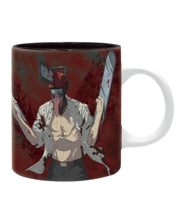 Chainsaw Man Red & Blood Mug