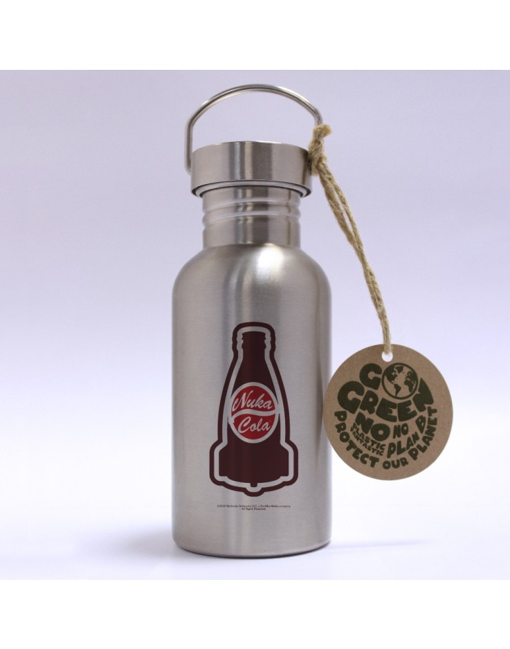 Fallout Nuka Cola 500ml Canteen Stainless Steel Bottle