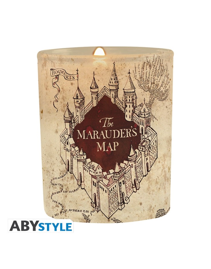 Harry Potter Marauder's Map Candle