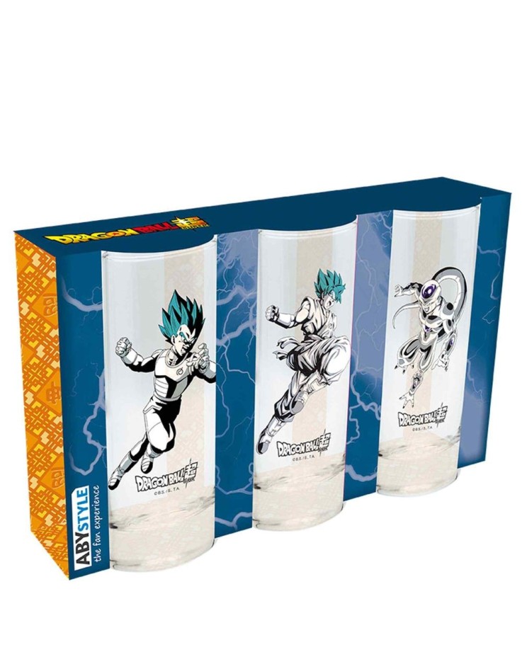 Dragon Ball 3 Glass Set