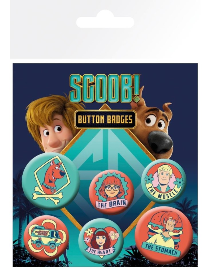 Scooby Doo Mix Badge Pack