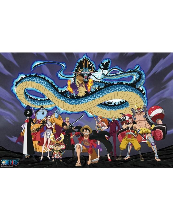 One Piece The crew versus Kaido 61 x 91.5cm Maxi Poster