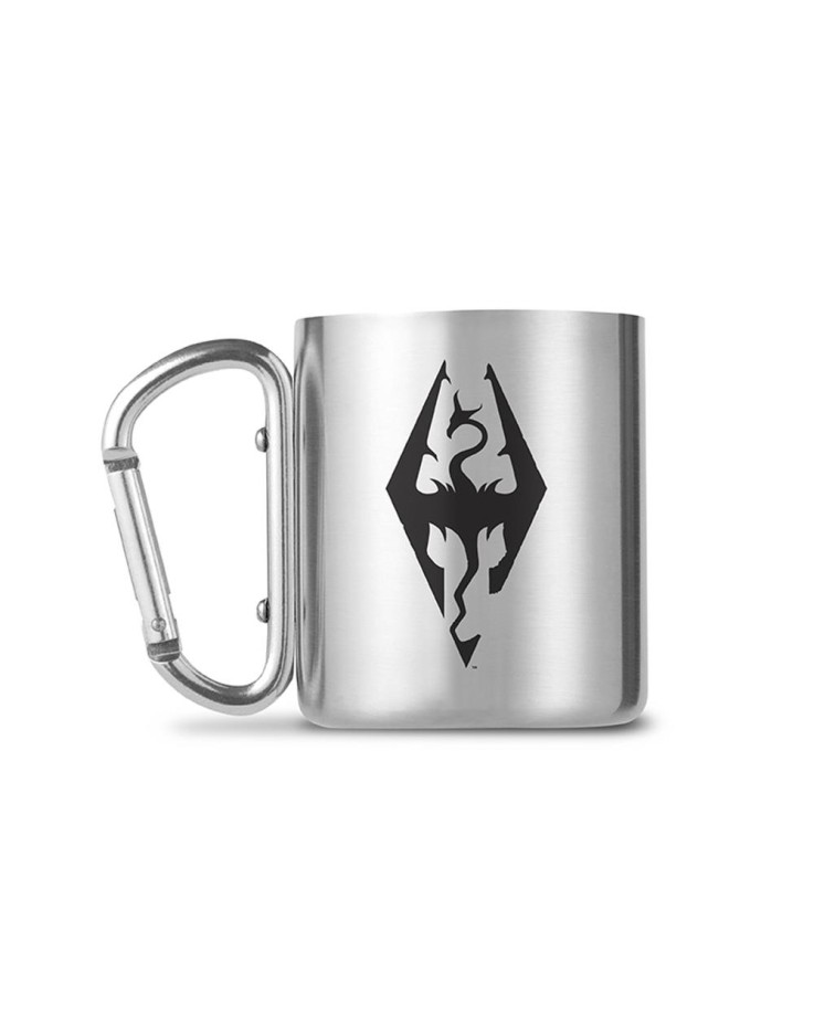 Skyrim Logo Carabiner Mug