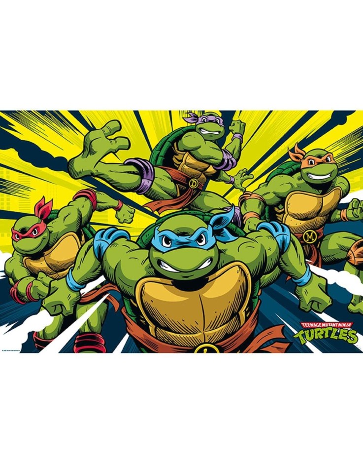 Teenage Mutant Ninja Turtles In Action 61 x 91.5cm Maxi Poster