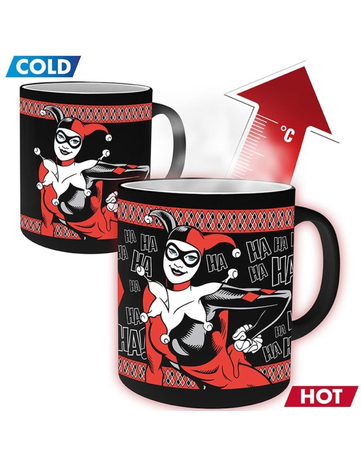 DC Comics Harley Quinn Psychotic Heat Change Mug