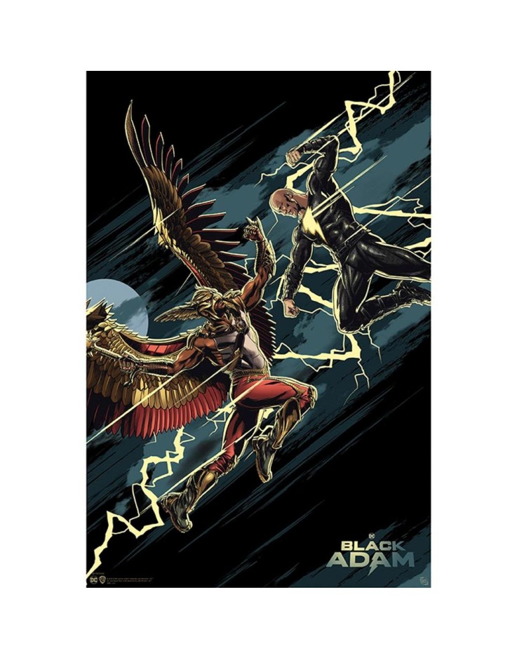 DC Comics Black Adam vs Hawkman 61 x 91.5cm Maxi Poster