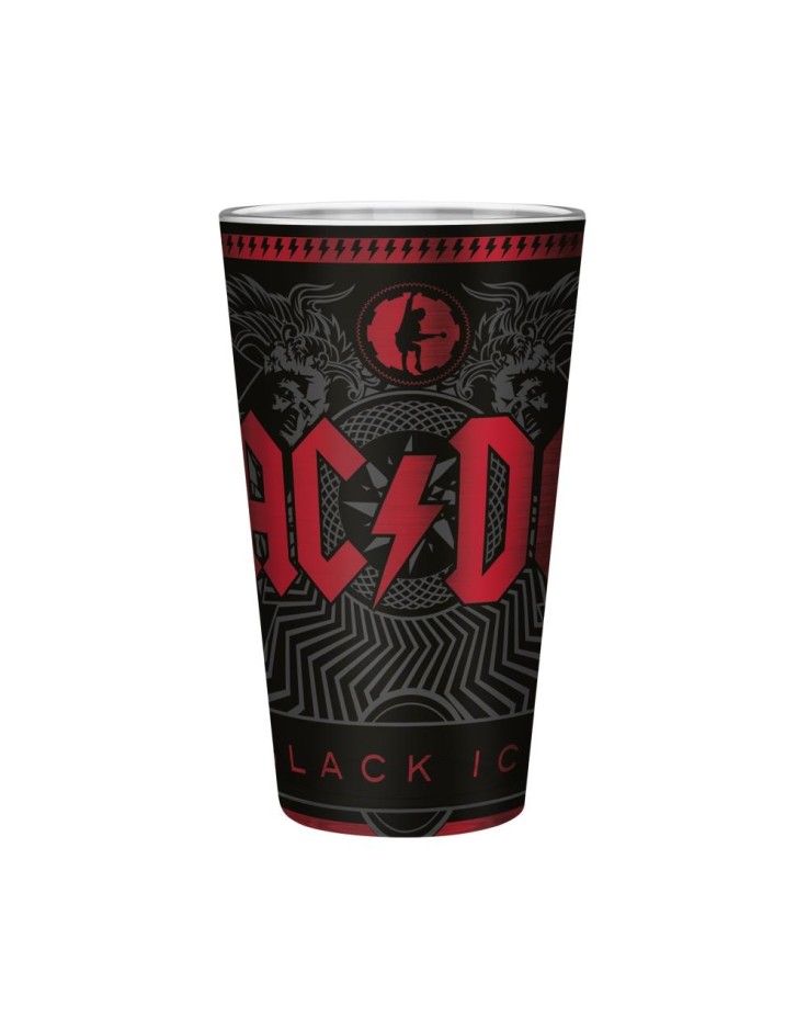 AC/DC Black Ice 400ml Glass