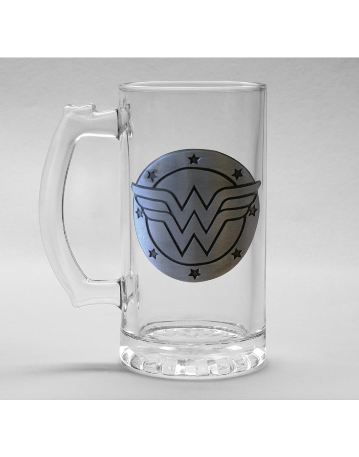 DC Comics Wonder Woman 500ml Glass Tankard