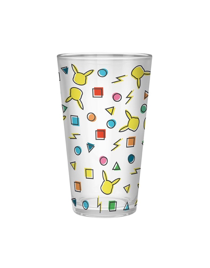 Pokémon Pikachu Pattern 400ml Glass