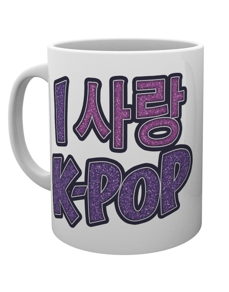 KPOP Love Hangul Mug