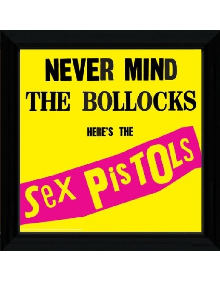 Sex Pistols Nevermind The Bollocks 30 x 30cm Framed Collector Print