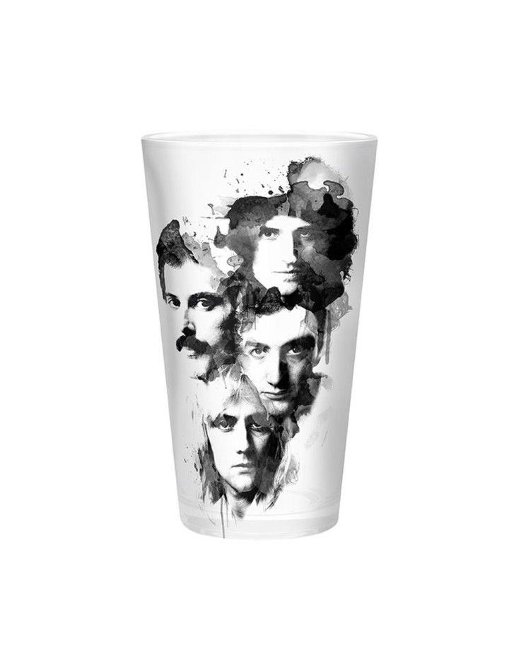 Queen Faces 400ml Glass