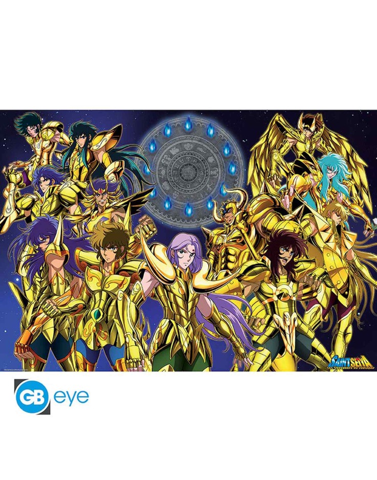 Saint Seiya Gold Saints 61 x 91.5cm Maxi Poster