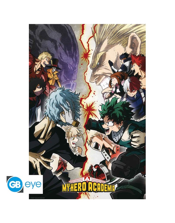 My Hero Academia Heroes vs Villains 61 x 91.5cm Maxi Poster