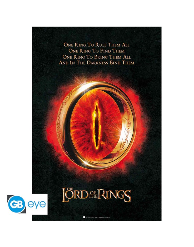 The Lord of The Rings One Ring 61 x 91.5cm Maxi Poster