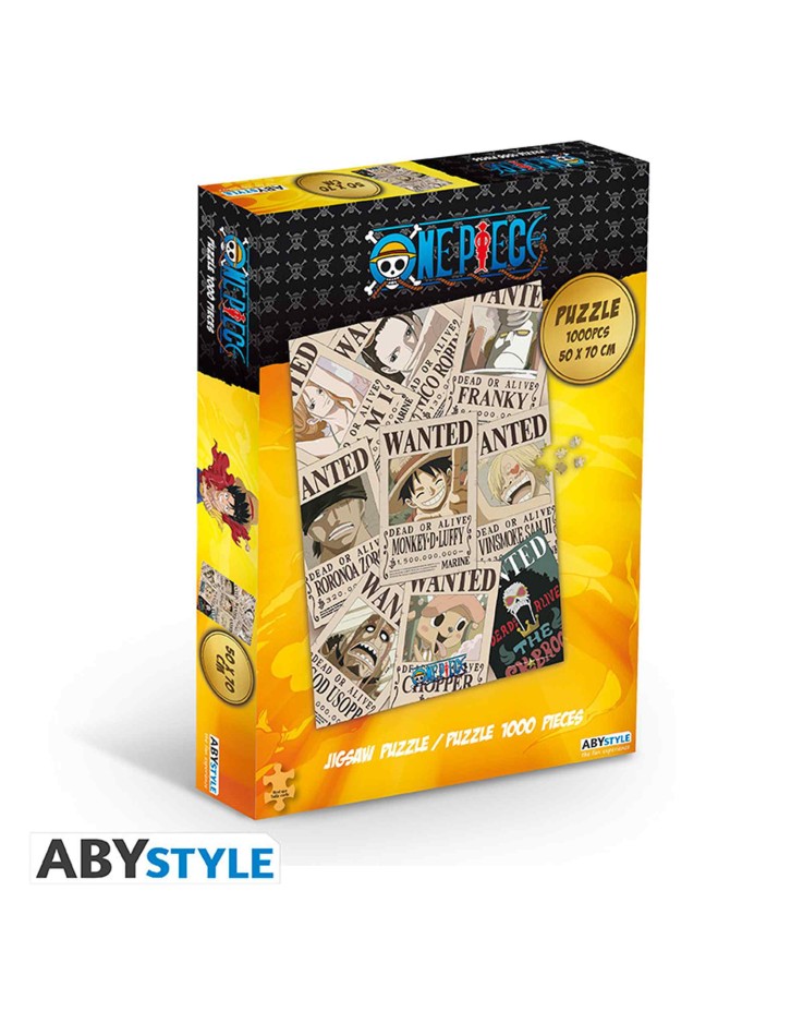 One Piece Wanted 1000 Piece Jigsaw Puzzle