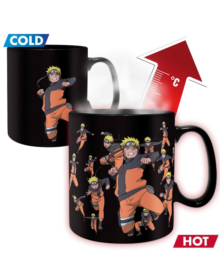 Naruto Multi cloning  Heat Change Mug