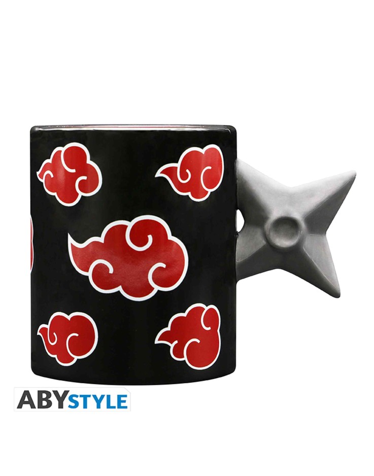 Naruto Shuriken Akatsuki 3D Mug