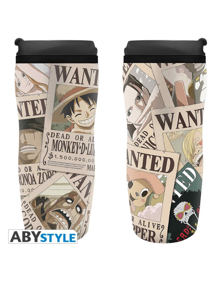 One Piece Wanted Travel Mug