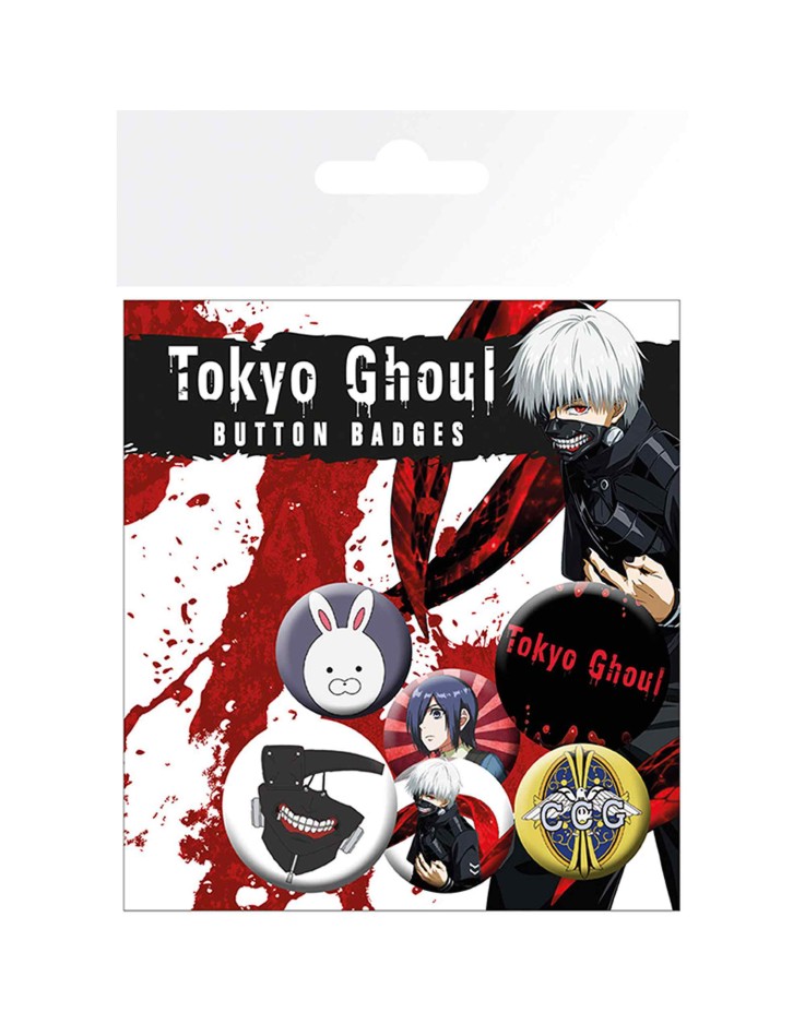 Tokyo Ghoul Mix Badge Pack