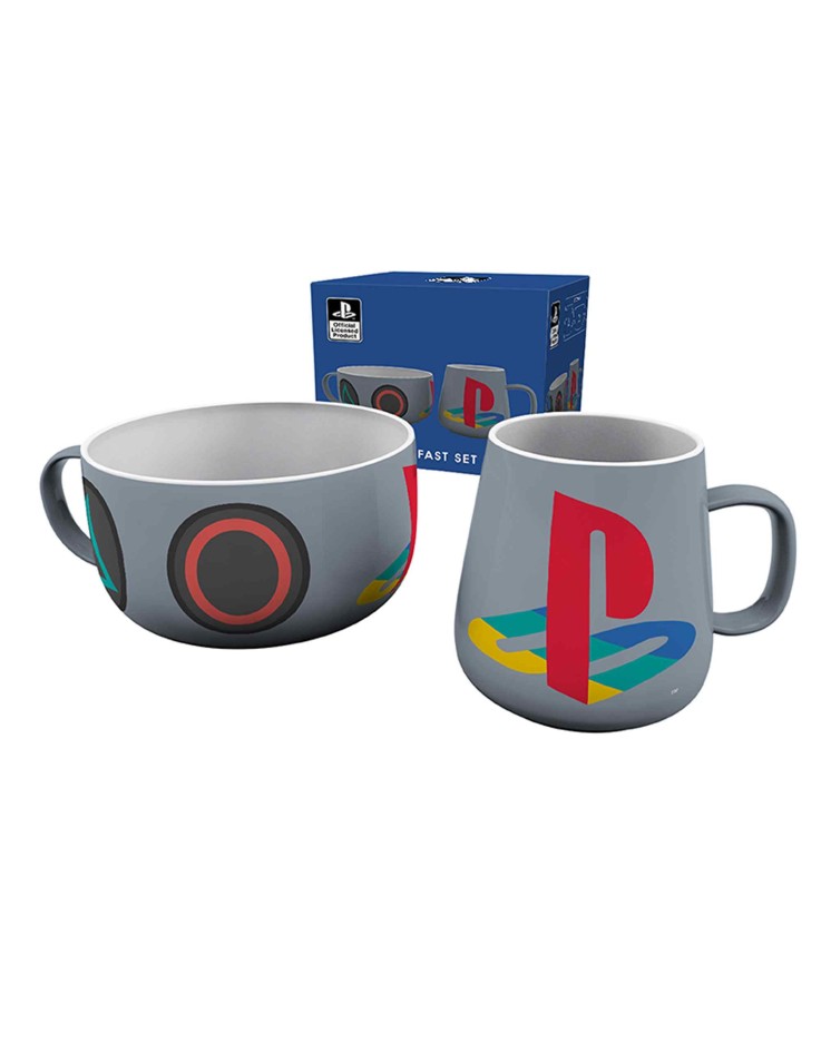 Playstation Classic Mug & Bowl Breakfast Set