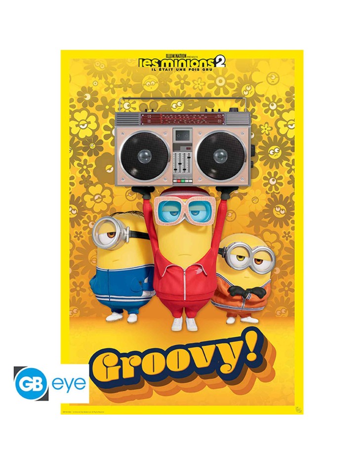 Minions Groovy 61 x 91.5cm Maxi Poster