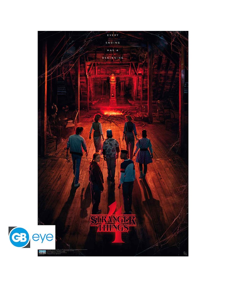 Stranger Things Season 4 Creel House 61 x 91.5cm Maxi Poster