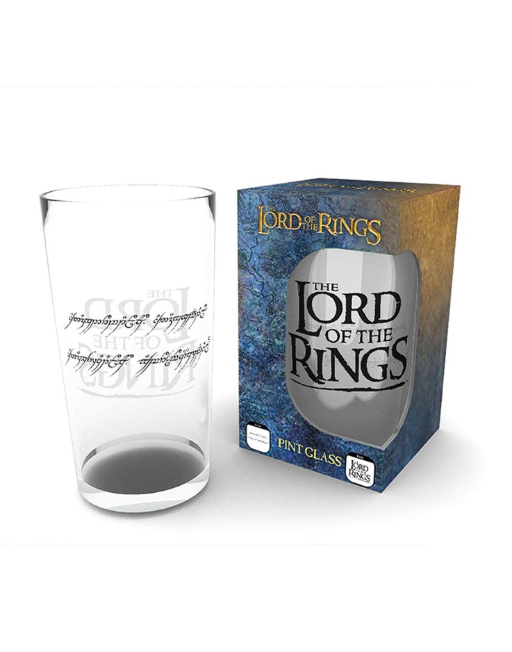 The Lord of The Rings Ring 400ml Glass