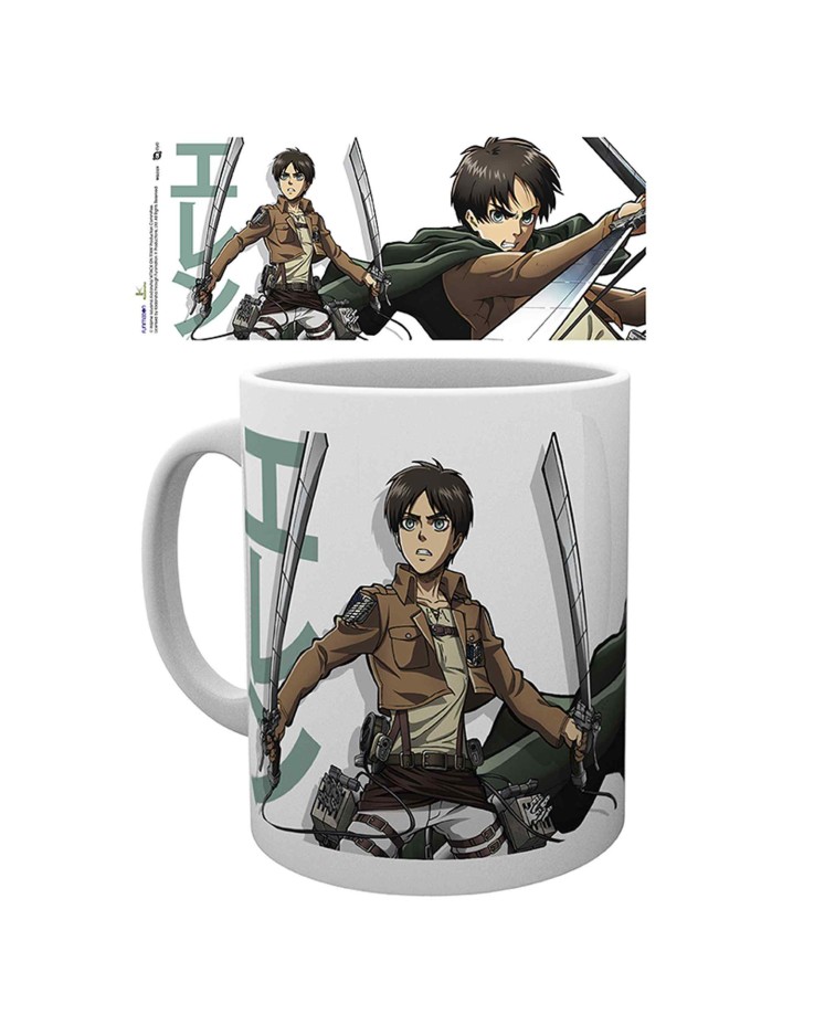 Attack On Titan Eren Duo Mug