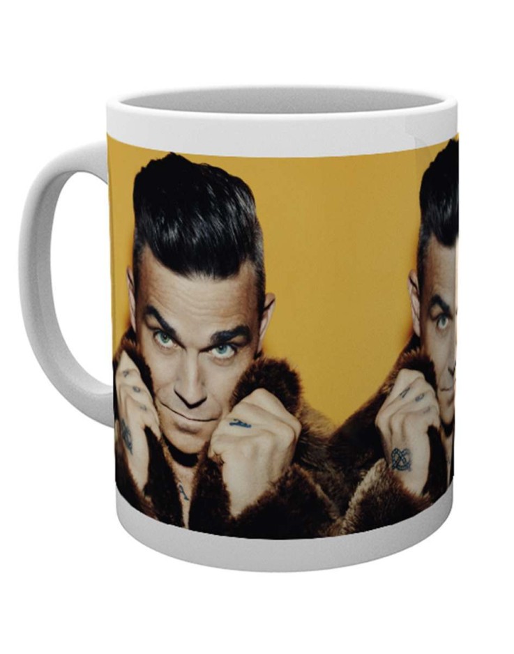 Robbie Williams Fur Mug