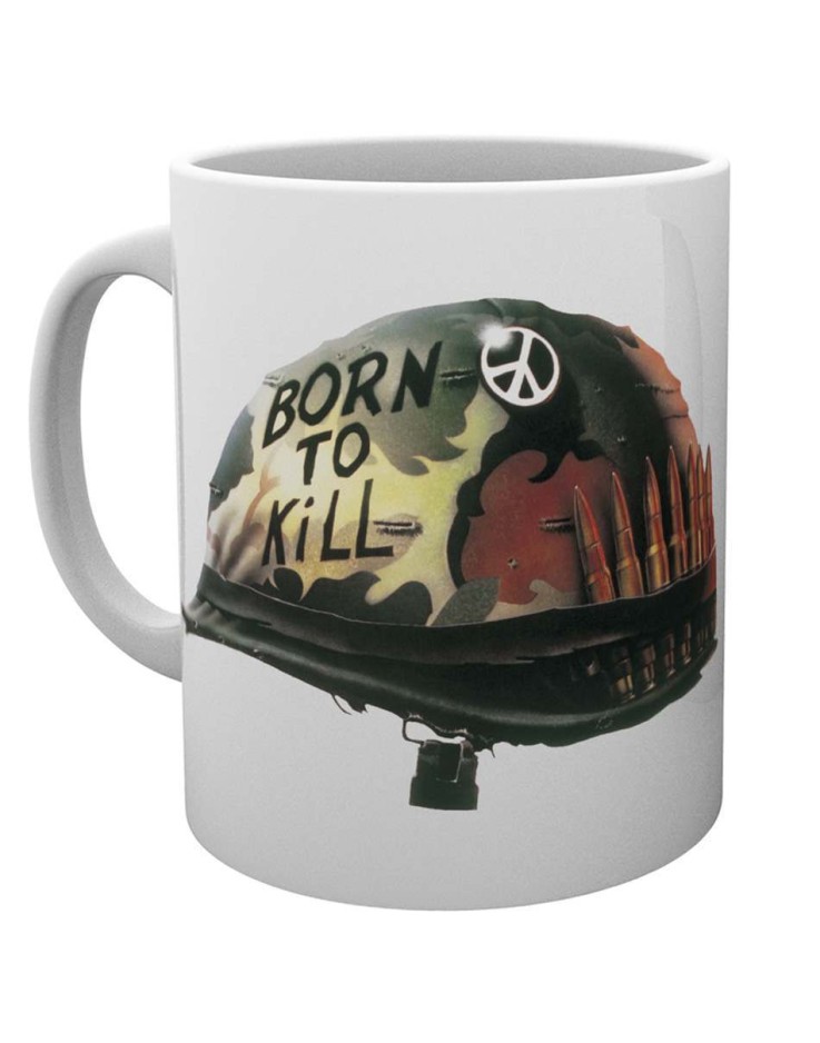 Full Metal Jacket Helmet Born To Kill Mug