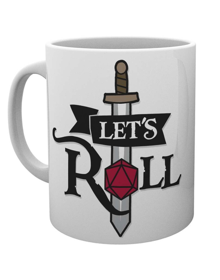 Let's Roll Logo Mug