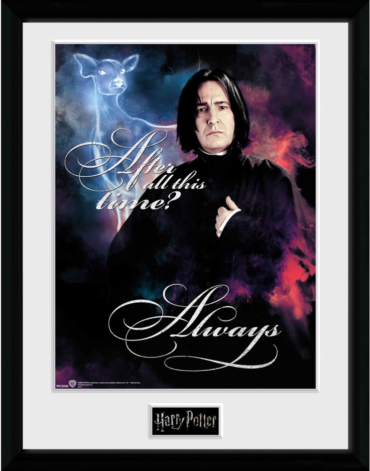 Harry Potter Snape Always 30 x 40cm Framed Collector Print