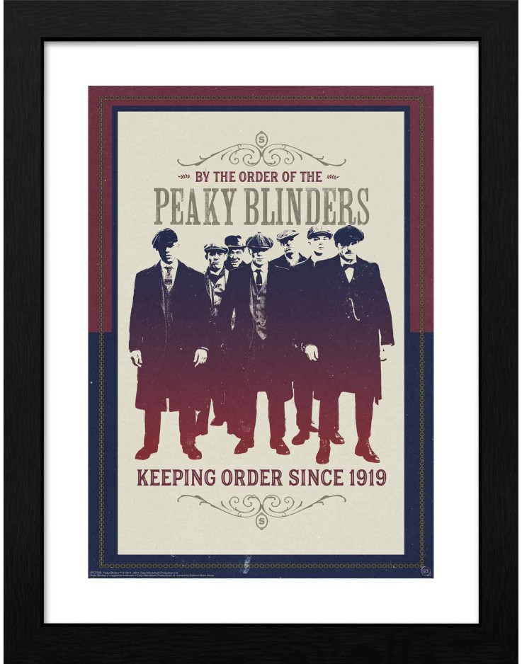 Peaky Blinders Order 30 x 40cm Framed Collector Print