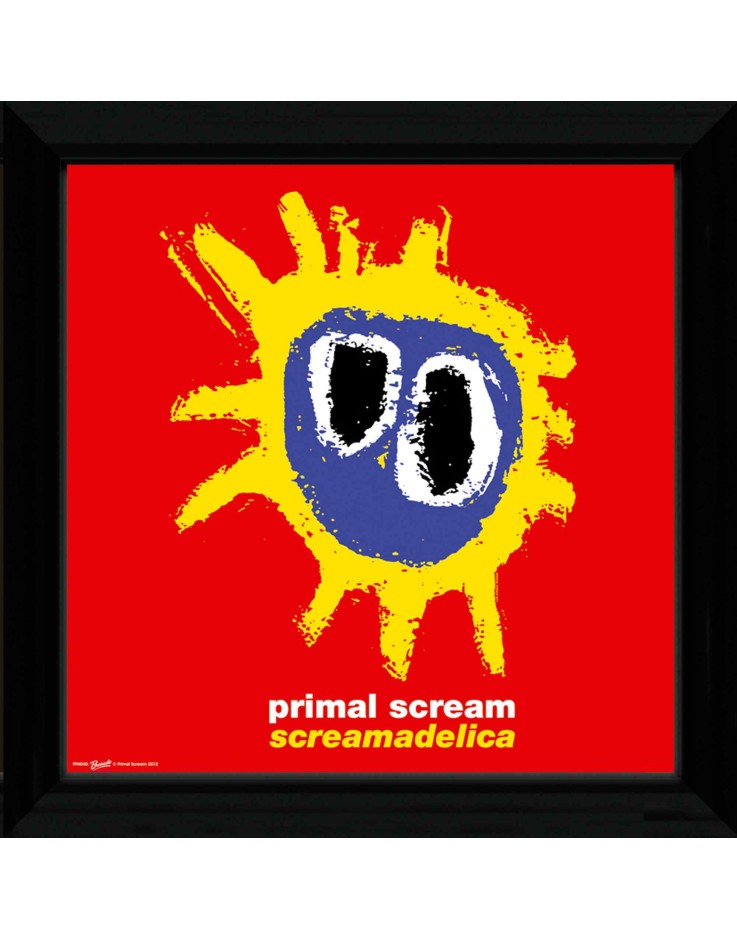 Primal Scream Screamadelica Framed Album Cover