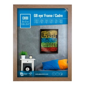 GB Eye Contemporary Wooden Oak Picture Frame - Chibi - 52 x 38cm