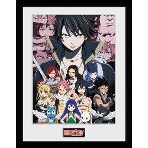 Fairy Tail Season 4 Key Art 30 x 40cm Framed Collector Print