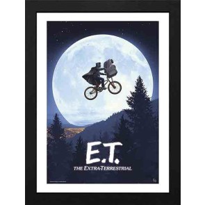 E.T. Moon 30 x 40cm Framed Collector Print