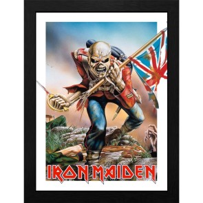 Iron Maiden Trooper Eddie 30 x 40cm Framed Collector Print